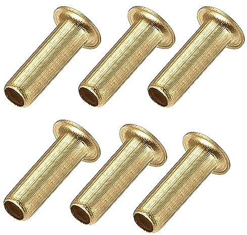 NACX Rivetto cavo M3 x 10 mm Foro passante Rivetti cavi in rame Gommini Circuito PCB, 250 pezzi