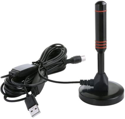 Bohaner DVB-T2 HD Antenne DVBT2 Antenne mit Verstärker 36Dbi+ HDTV Zimmerantenne 36DBi Verstärker 5M Kabel Fernsehkanäle Free TV-Programme