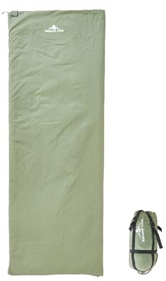 Nature Link Ultralight Backpacking Sleeping Bag 1.77lbs, Warm Weather Sleeping Bag 50℉-63℉, Nylon Shell and Lining, Waterproof, Compact and Lightweight for Backpacking Camping Hiking