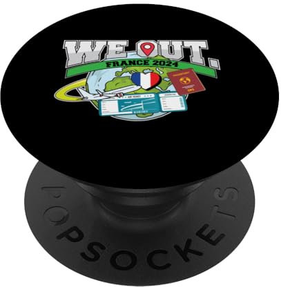 Wir bieten eine Reise nach Frankreich an, die zu einem Familienurlaub passt PopSockets mit austauschbarem PopGrip