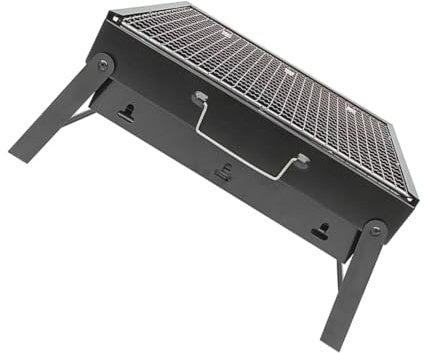 HANABASS Holzkohlegrill Aus Tragbar Und Faltbar Für Outdoor-grillabende Geeignet Für Camping Und Angeln Mit Großem Garen-volumen Für Personen