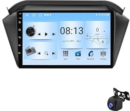 Android 13 Voiture Navigation Stéréo Lecteur Multimédia pour JAC S2 2015-2019 9 Pouces HD IPS Écran Tactile Radio avec WiFi Bluetooth Support Commande au Volant RDS(T 4G+WiFi 8Core 8G+128G)