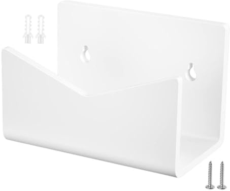HOODANCOS Briefhalter aus Transparentem Acryl Wandmontage Postorganisator Briefsortierer Schreibtisch Organizer für Büro und Schule