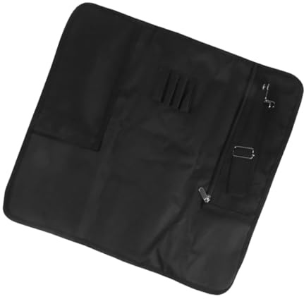 CIYODO Trousse de Rangement pour Couteaux de Chef Toile Oxford Rouleau Portable avec Poches Multiples et Bandoulière Étui Couteaux de Cuisine pour Camping