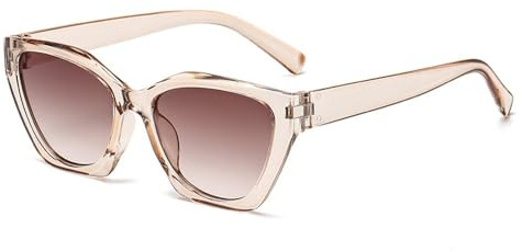 Cat Eye-solglasögon för män och kvinnor, trendiga vintage Cateye-solglasögon för sport, UV400-resis