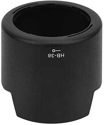 CHICIRIS Camera Lens Hood for AF-S Micro 105mm F 2.8G IF ED VR Lens, Avoids Scattered Light, Perfect for Front Light Photography, Black Plastic Material
