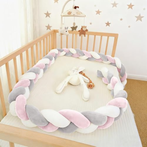 PTKG PlüSchkissen Handgefertigt,Knotenkissen Baby,Dekorieren Anti-Fall All-Round Protection Pillow Teppich,fürs Bett Weich Handgefertigt PlüSchkissen,Decor Knot Pillow,Y10,300CM
