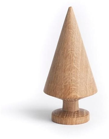 The Oak Men - Dekofigur Tree - Tannenbaum - Eichenholz - glatt - hell - Höhe: 10 cm