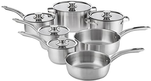 12 Pc. Stainless Steel Cookware Set