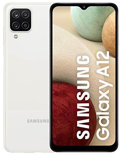 Samsung Galaxy A12 - Smartphone 32GB, 3GB RAM, Dual Sim, White