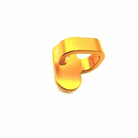 Motorrad Bremsleitung Für SUZUKI RM85 RM125 DR200 DR250 RMZ250 RMZ400 DRZ400 Motorrad Hinten Bremsleitung Schlauch Klemme Halterung(Farbe:Gold)