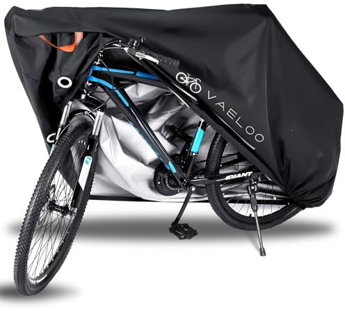 Housse velo exterieur protection, 1 ou 2 vélos, Bâche vélo imperméable, VTT, route, électrique, scooter | Protège velo pluie, soleil, vent | Idéale pour camping, transport, rangement, abri extérieur