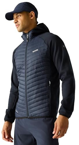 Regatta Andreson hybridjacka för män, Marinblått Xsp, L