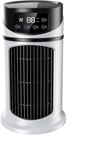Mini ventilateur de climatisation portable avec humidificateur USB, 3 réglages de vitesse, contrôle tactile, ventilateur de refroidissement à eau pour maison, bureau, voiture, bureau, fonctionnement