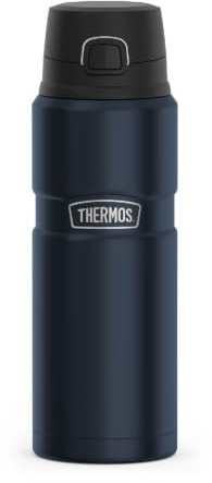 THERMOS Stainless King Bouteille isotherme sous vide Bleu mat 680 ml