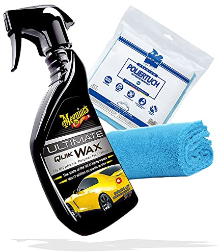 detailmate Auto Pflegeset für die optimale Handwäsche (Ultimate Quick Wax Set)