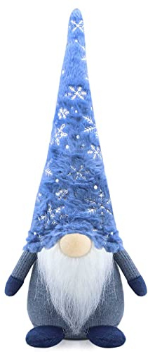 Godeufe Wichtel Weihnachten Weihnachtsdeko Weihnachtswichtel Deko Wichtel Figuren Zubehör Dekoration Christmas Decorations - 38CM