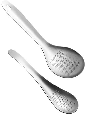 DOITOOL 2piezas Prensa De Ajo Inoxidable Rallador De Ajo y Jengibre Utensilio De Cocina Resistente La Corrosión Para Preparar Salsas y Aderezos Fácil De Limpiar y Usar