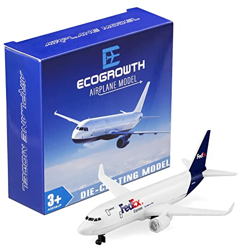 EcoGrowth Model Airplane Fedex plane Plane Model Plane Airplane for Collection