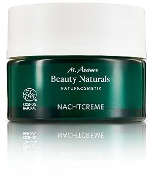 M. Asam Beauty Naturals NACHTCREME (50ml) – DNA-Zellreparatur & Regeneration mit marinen Rohstoffen & BIO-Arganbutter, zertifizierte Naturkosmetik in nachhaltiger Verpackung, vegane Hautcreme