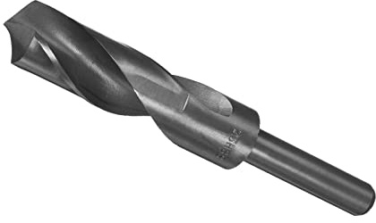 CoCud Verringert Schaft Spiralbohrer 23mm Schnitt Kante 1/2 Schaft Nitride Beschichtet Schnellstahl 9341 Drehung Bohreinsätze - (Anwendungen: für Edelstahl Metall Holz)