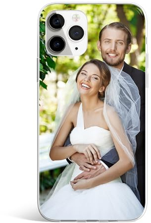 Generisch Personalisierte Foto-Handyhülle für iPhone 15 Benutzerdefiniertes klares TPU-Gummi Entwerfen Sie Ihre eigene Hülle mit Bild, Text - EIN Foto