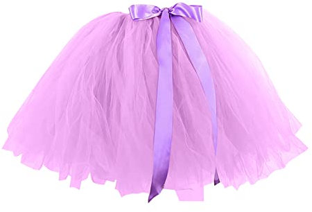 Ballett-Tutu aus Tüll, kurzer Rock, elastisch, Pailletten, Plissee-Rock, 3-lagig, mehrfarbig, kurzer Rock, Erwachsene, Tutu, Erwachsene, für Halloween, Weihnachten, Karneval, Rock, Pailletten, Damen,