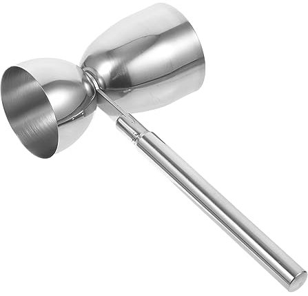 UTHCLO Edelstahl Cocktail Jigger Doppelmaß Barmaß Mit Skala Präzises Messbecher Barkeeper Zubehör Für Party Und Bargebrauch