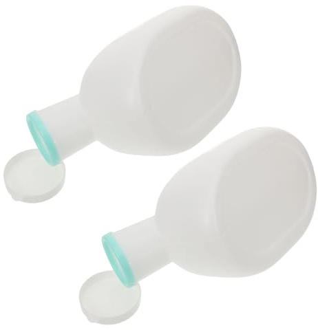 UKCOCO 2 Urinarios Portátiles Masculinos De Viaje Botella De Orina Personal De Plástico Para Hombres Urinario Hospitalario Portátil Para Hombres Color