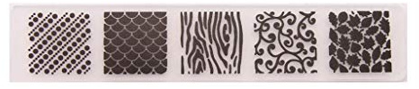 NVOQILIN Dot Prägeschablone Schablone Schablone Scrapbook Album Kartenherstellung Handwerk Dekoration Stempel Transparent Gummi