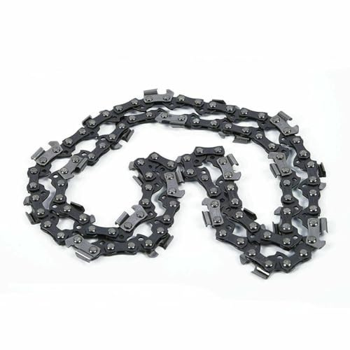 XLANDALYUEFA Kettensägenzubehör Ersatzketten, Sägekette 8 Zoll 3/8LP 33DL 0,050 Stärke Silber for Gartengeräte und Holzschneiderzubehör