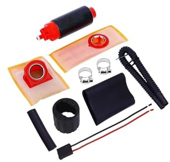 Elektrische Inline Kraftstoffpumpe Für BMW E30 E36 E46 316i 318i 320i 330i M3 535i X5 GSS340 Kraftstoffpumpe(Without logo)