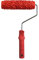 Sharplace Farbroller, 7 '' Geprägte Malerrolle Strukturwalze Malerwalze Gemusterter Farbroller, Empaistische Maserung Muster Roller mit Griff Farbwalze Lackierwalze für Home DIY Wanddekoration, #3
