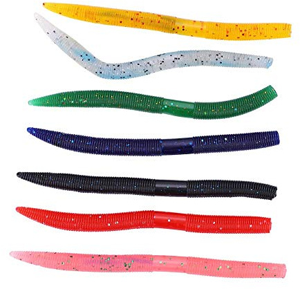 forelle Gummi koder,Pêche ver Leurres Doux Leurres, 13,5 cm/8g Pêche Leurre Doux Artificielle en Silicone Appâts Vivid Leurres Lifelike Swimbait Replacement pour la Pêche à la