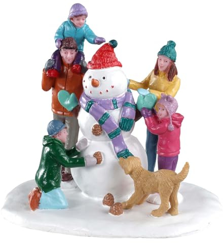 Lemax Christmas Village Snowman Teamwork - 03511