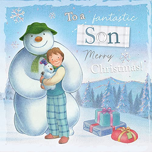 Danilo Promotions Offizieller Schneemann und Schneehund Weihnachtskarte