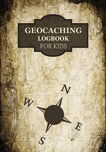 Geocaching Logbook for Kids: Adventures and finds Record Book.