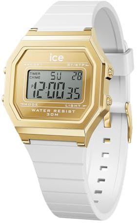 Ice-Watch - ICE digit retro Metal - Damenuhr mit Silikonarmband (Small)
