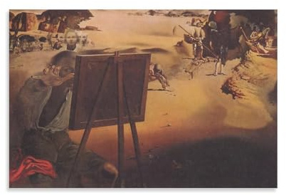 Salvador Dali-Poster, Eindruck von Afrika, Wandkunst, Poster, Drucke, Heimdekoration, Bild, Leinwand, Gemälde, Poster, 60 x 90 cm