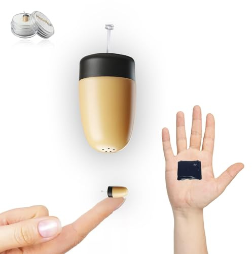 Pinganillo Nascosti Pinganillo Esami Mini trasmettitore gsm Scheda SIM - Auricolare spia invisibile senza fili copia esame (Supermini)