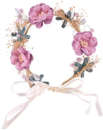 MUSISALY Bridal Headband Mit Kunstperlen Haarschmuck Für Strandhochzeiten Und Fotografie Haaraccessoires Für Besondere Anlässe