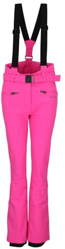 Peak Mountain - Pantalón de esquí para mujer, fucsia, M