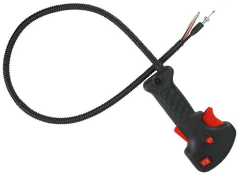 LALAL Decespugliatore Impugnatura acceleratore Cavo di attivazione Tagliaerba Maniglia Interruttore Tosaerba Pulsante di accensione Parti di Utensili elettrici da Giardino