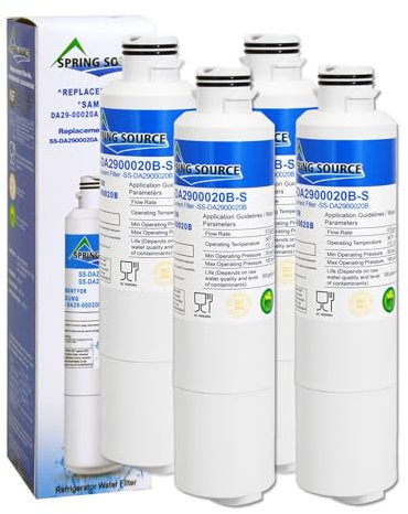 Filtro De Agua For Refrigerador Samsung DA2900020, DA29-00020A/B, DA29-00020B-1, HAF-CIN/EXP, 46-9101, For Refrigeradores De Puerta Francesa.(4PCS)