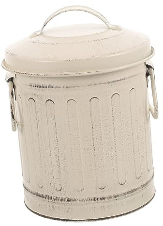 ETHZZLE per in Metallo con Antincendio Vintage con Contenitore per Ceneri da per Barbecue e Casa