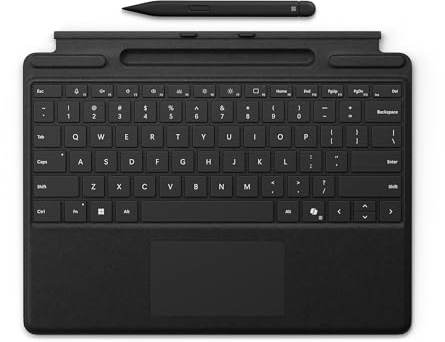 Microsoft Surface Pro 8/9 Type Cover + Pen Eng/NL/PL Black