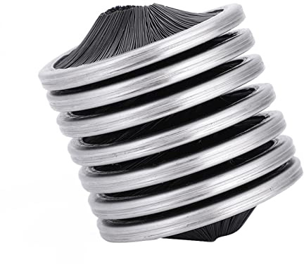 Cocoarm Seilreinigungsbürste Kletterseilreiniger Seilwaschwerkzeug mit Edelstahlring & Nylon für 8-13mm Durchmesser Seile Outdoor-Kletterausrüstung