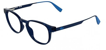 Lacoste L3666 410 transparent blå 47/17/135 barn glasögonram