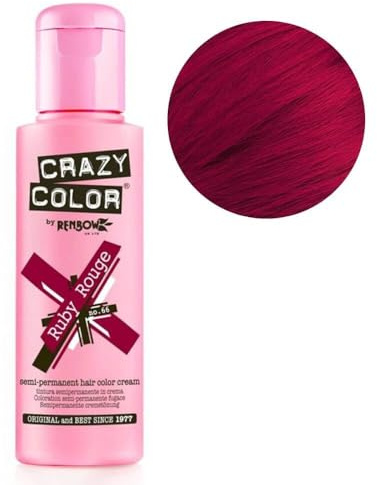 Crazy Color Hair Colour Cream Ruby Rouge