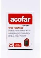 ACOFAR TIRAS REACTIVAS 25 UN Código: 182346